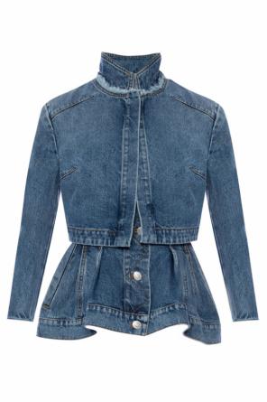 Double-layered denim jacket, zdjęcie 1 Double-layered denim jacket od Alexander McQueen